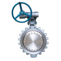 API Lug Edelstahl Metall versiegelt Triple Exzenter Butterfly Valve